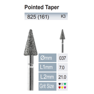 Pointed Taper 825 (161-037) K3
