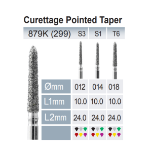 Curettage Pointed Taper 879K (299-012) S3