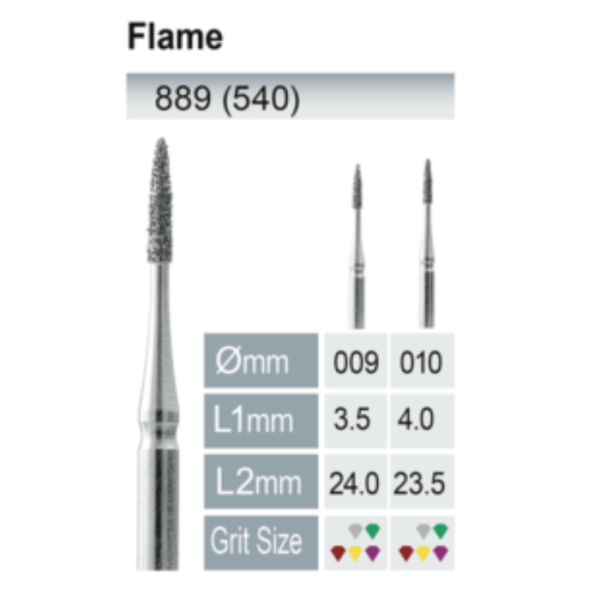 flame 889-540 product line