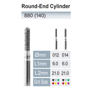 Round-End Cylinder 880 (140-012)
