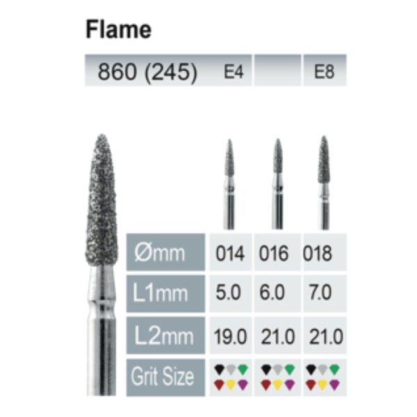 flame 860-245 product line
