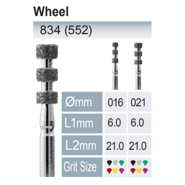 wheel 834-552 product line